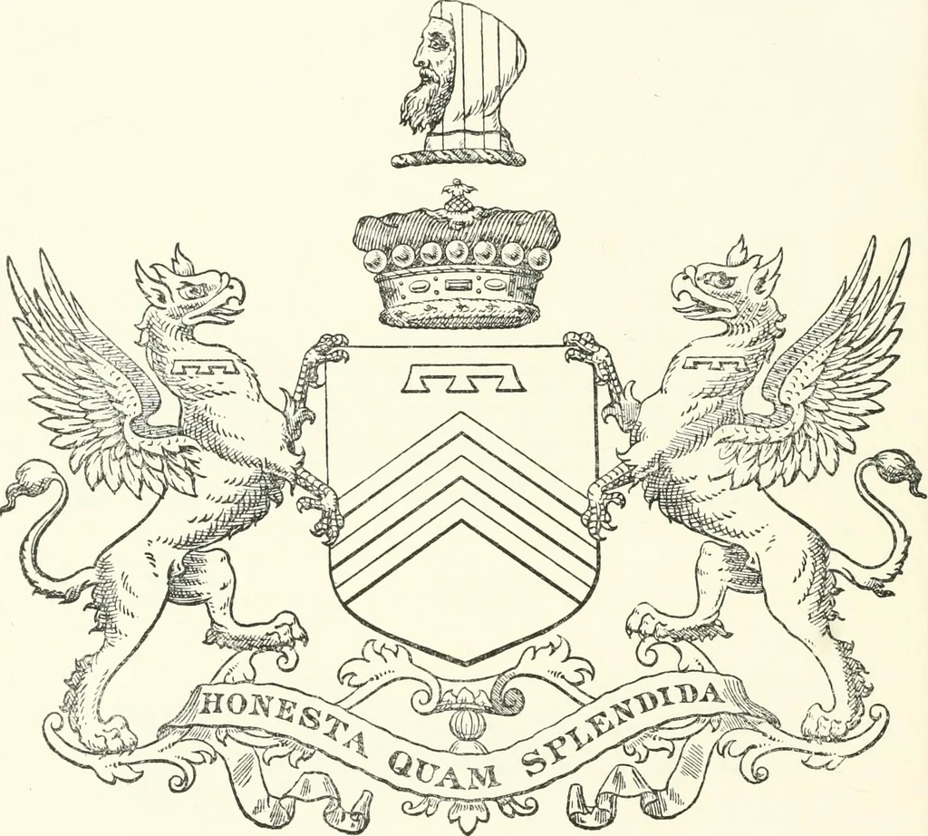 An illustration from Visitation of England and Wales, 1893, leaf 137