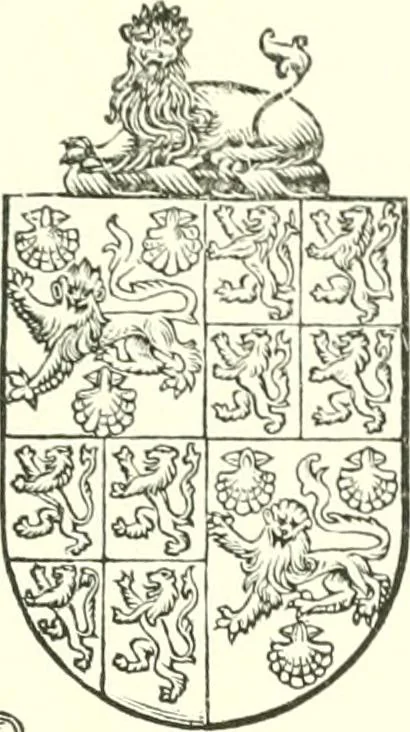 An illustration from Visitation of England and Wales, 1893, leaf 186
