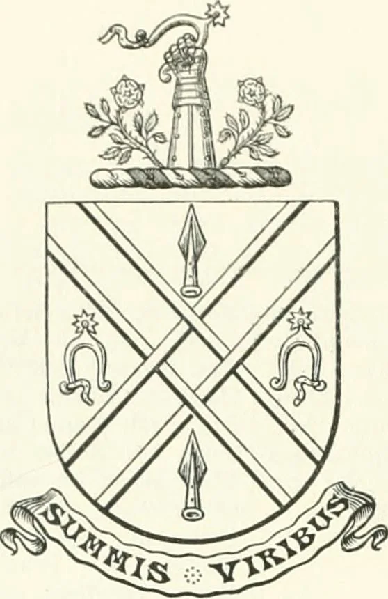 An illustration from Visitation of England and Wales, 1893, leaf 189