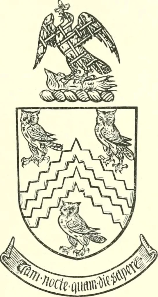 An illustration from Visitation of England and Wales, 1893, leaf 22
