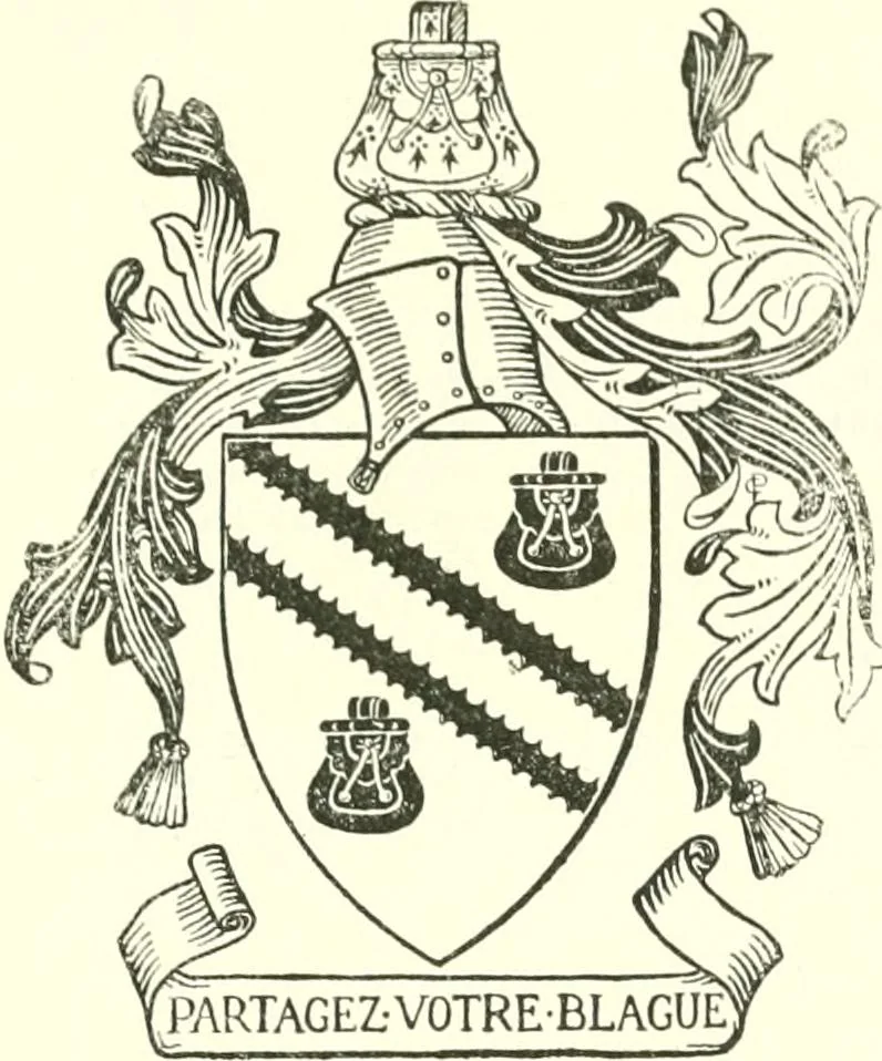 An illustration from Visitation of England and Wales, 1893, leaf 44
