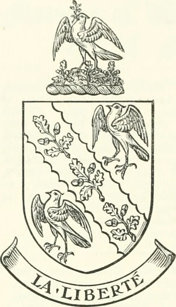 An illustration from Visitation of England and Wales, 1893, leaf 57