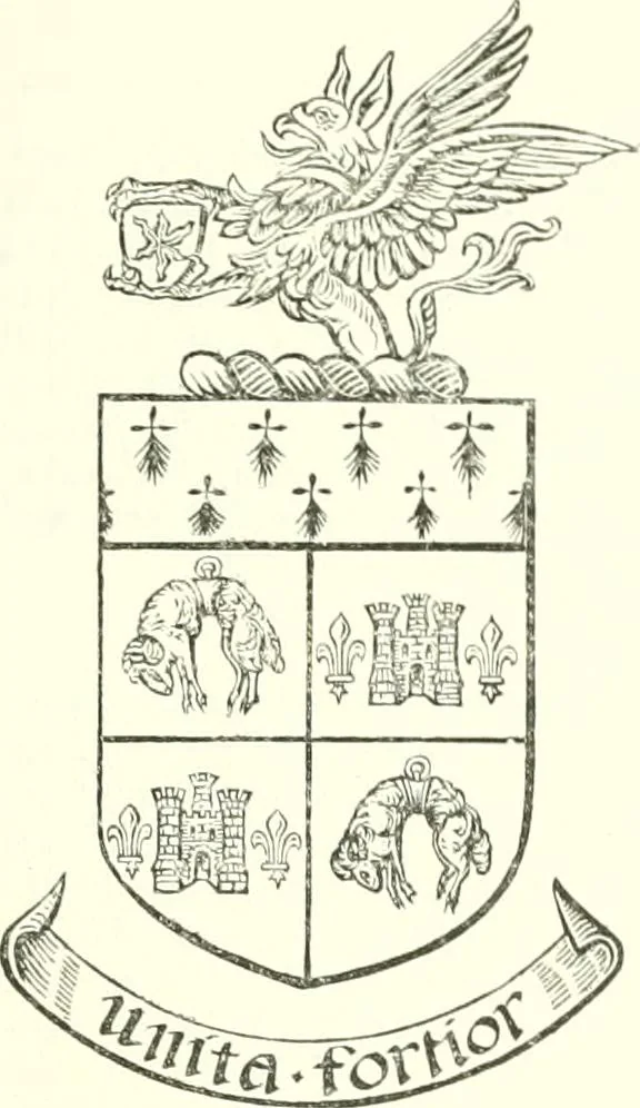 An illustration from Visitation of England and Wales, 1893, leaf 62