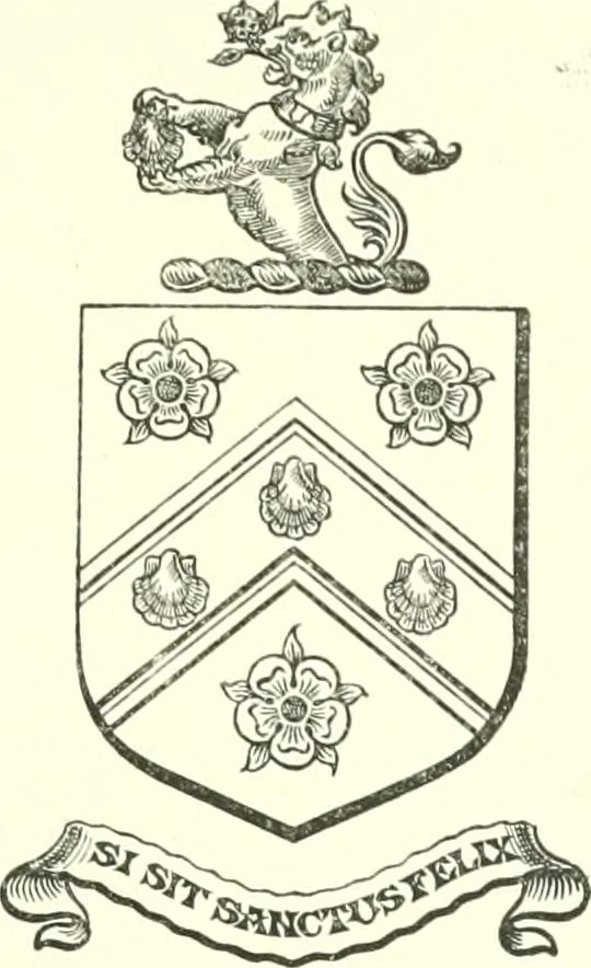 An illustration from Visitation of England and Wales, 1893, leaf 90