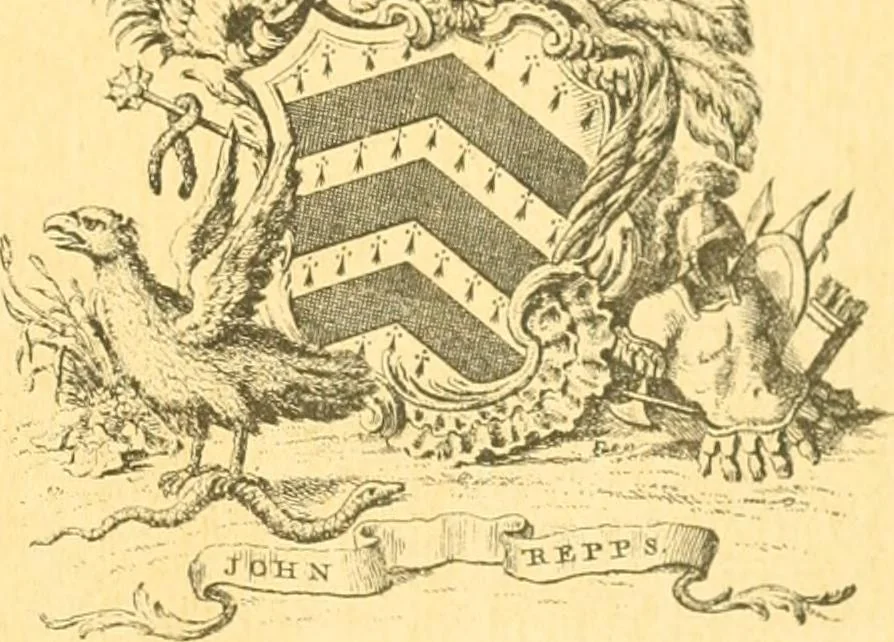 An illustration from Visitation of England and Wales, 1893, leaf 180