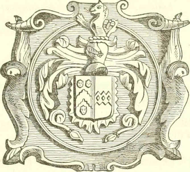 An illustration from Visitation of England and Wales, 1893, leaf 22