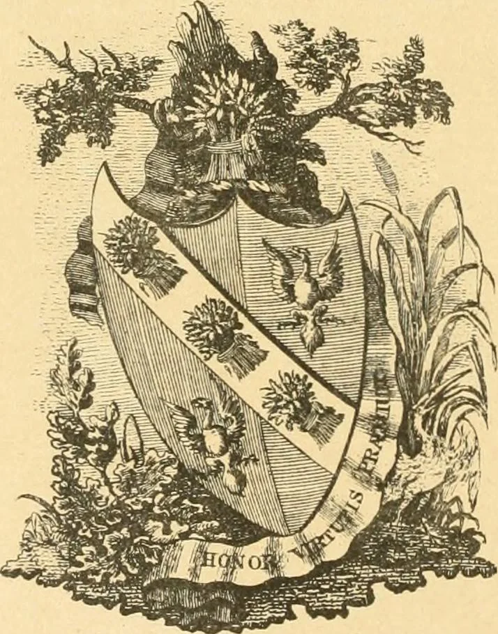 An illustration from Visitation of England and Wales, 1893, leaf 73