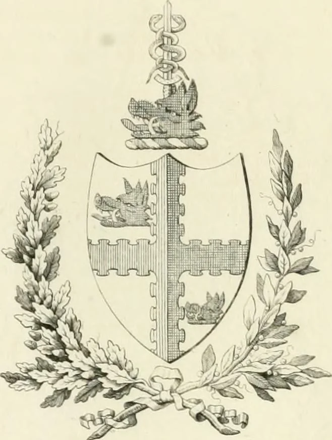 An illustration from Visitation of England and Wales, 1893, leaf 137