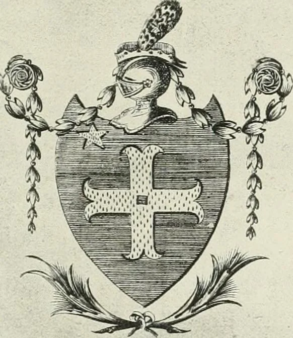 An illustration from Visitation of England and Wales, 1893, leaf 174