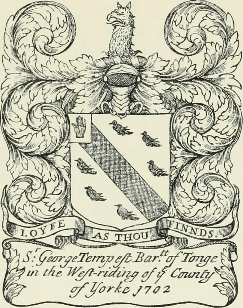 An illustration from Visitation of England and Wales, 1893, leaf 44