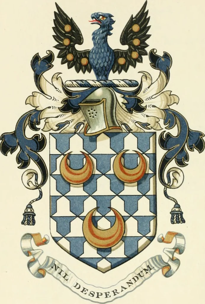 An illustration from Visitation of England and Wales, 1893, leaf 65