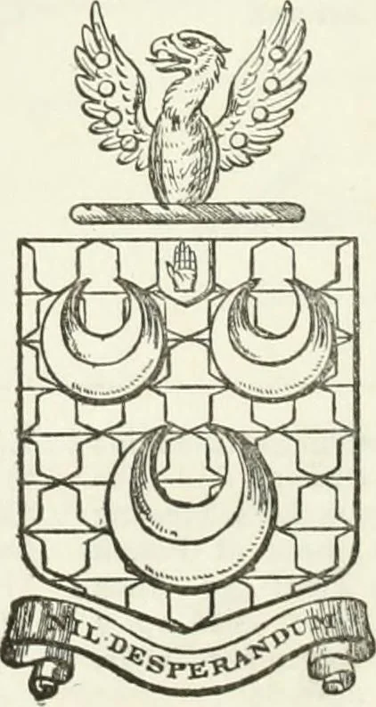 An illustration from Visitation of England and Wales, 1893, leaf 71