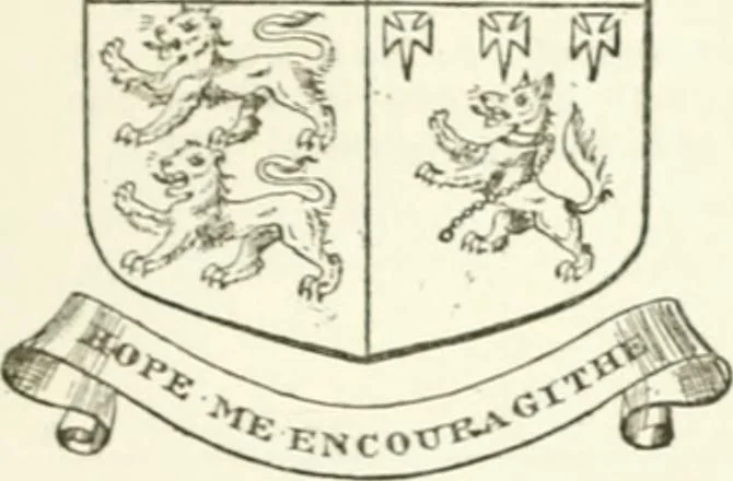 An illustration from Visitation of England and Wales, 1893, leaf 100