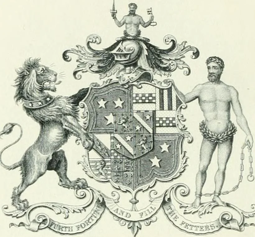 An illustration from Visitation of England and Wales, 1893, leaf 11