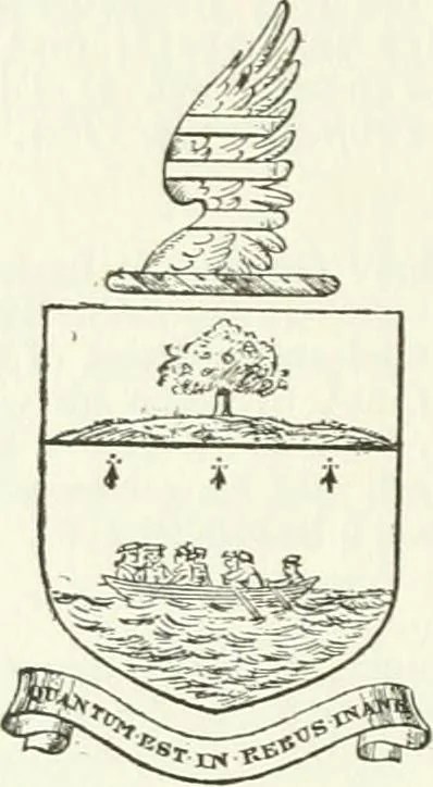 An illustration from Visitation of England and Wales, 1893, leaf 141