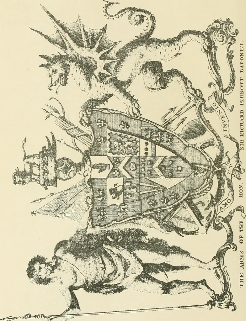 An illustration from Visitation of England and Wales, 1893, leaf 143