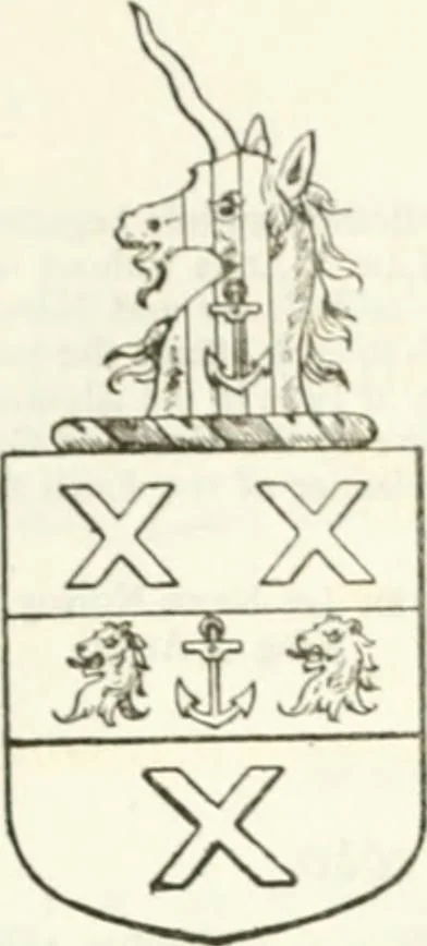 An illustration from Visitation of England and Wales, 1893, leaf 150