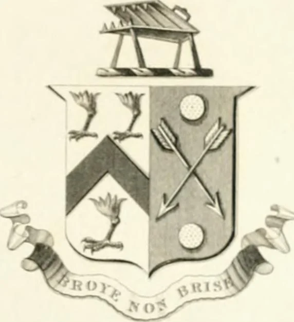 An illustration from Visitation of England and Wales, 1893, leaf 166