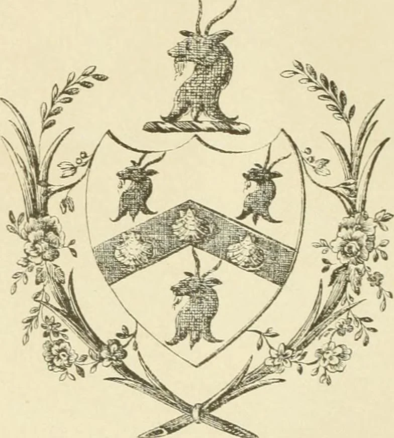 An illustration from Visitation of England and Wales, 1893, leaf 73