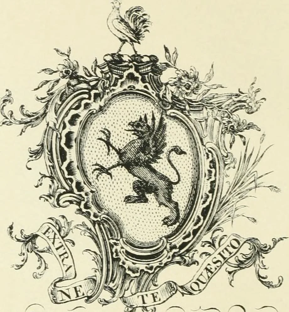 An illustration from Visitation of England and Wales, 1893, leaf 75
