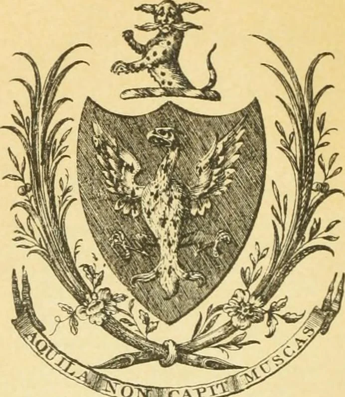 An illustration from Visitation of England and Wales, 1893, leaf 85