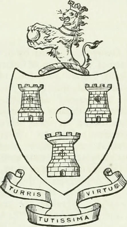 An illustration from Visitation of England and Wales, 1893, leaf 134