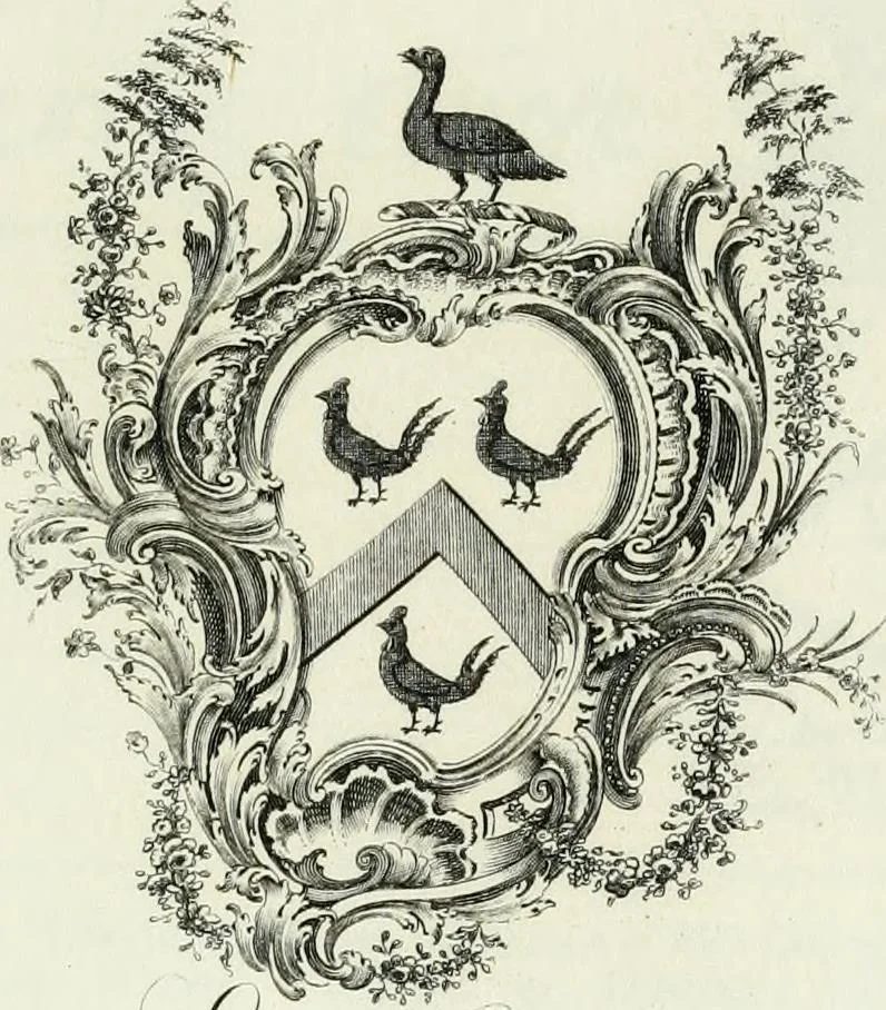 An illustration from Visitation of England and Wales, 1893, leaf 22