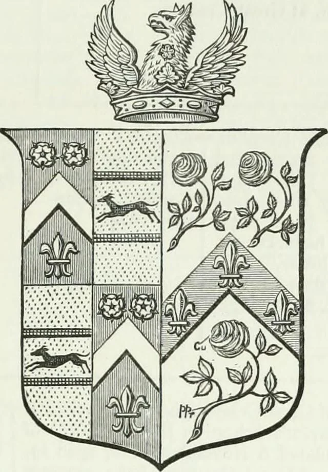 An illustration from Visitation of England and Wales, 1893, leaf 26