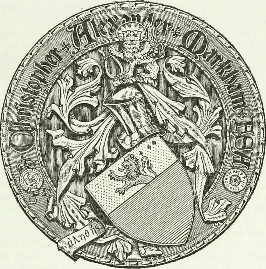 An illustration from Visitation of England and Wales, 1893, leaf 32