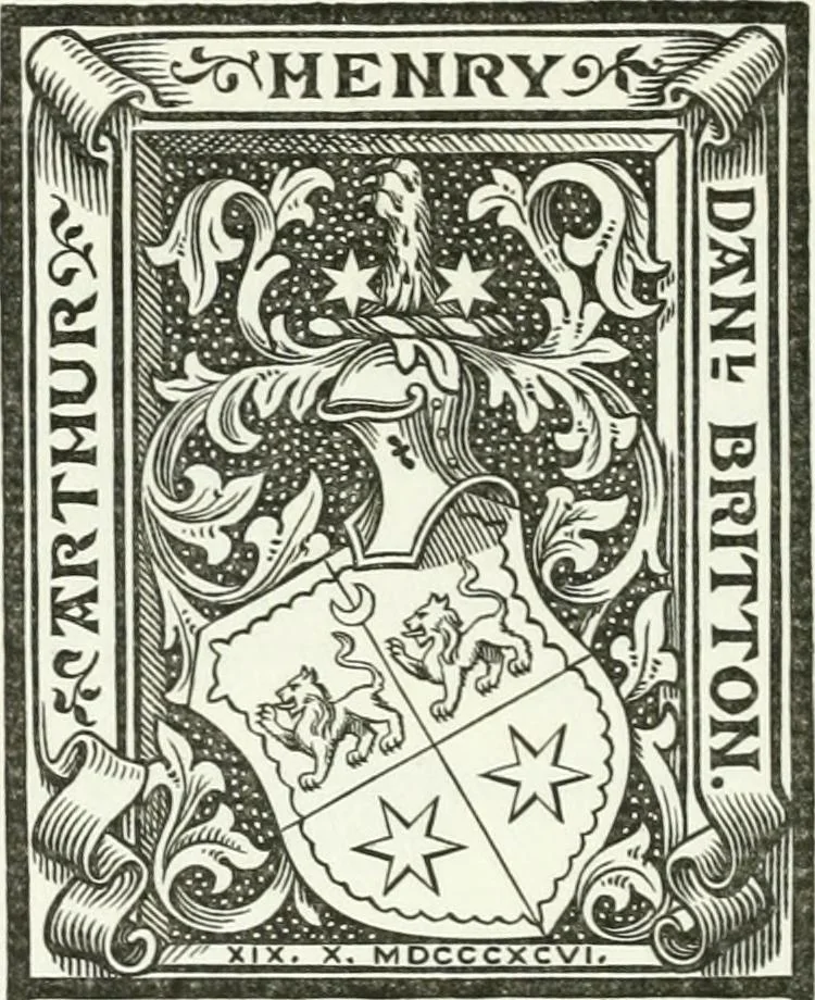 An illustration from Visitation of England and Wales, 1893, leaf 85