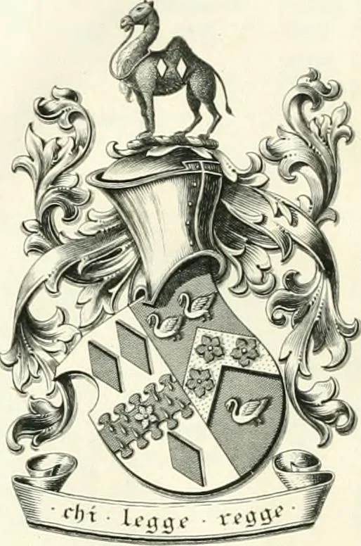 An illustration from Visitation of England and Wales, 1893, leaf 59