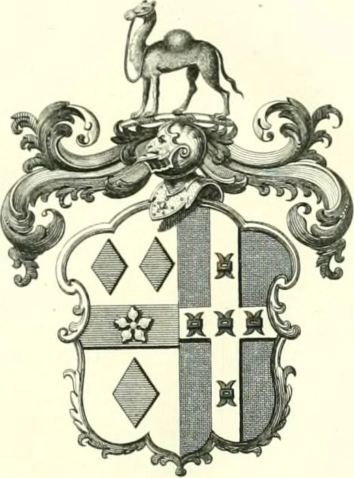 An illustration from Visitation of England and Wales, 1893, leaf 62