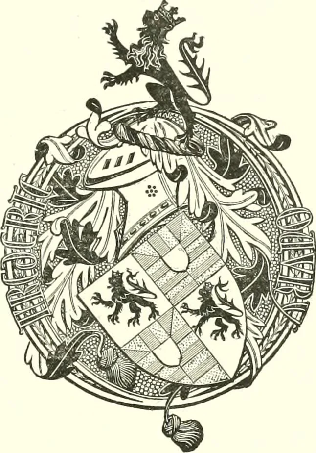 An illustration from Visitation of England and Wales, 1893, leaf 72