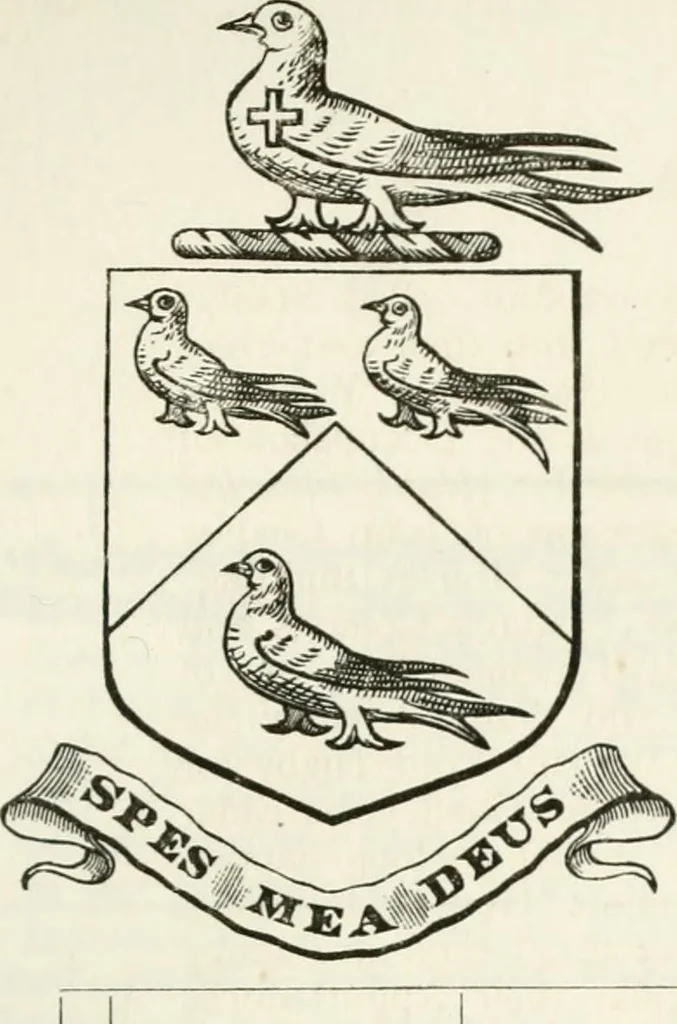 An illustration from Visitation of England and Wales, 1893, leaf 116