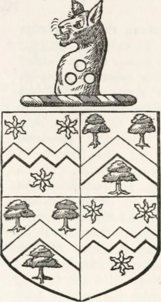 An illustration from Visitation of England and Wales, 1893, leaf 123