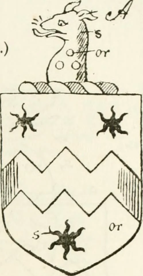 An illustration from Visitation of England and Wales, 1893, leaf 130