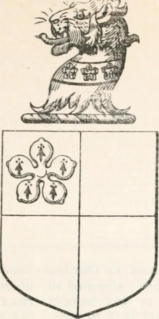 An illustration from Visitation of England and Wales, 1893, leaf 169