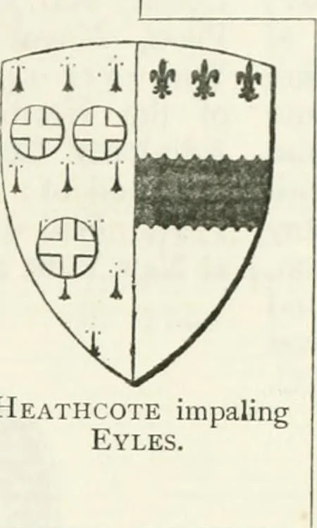 An illustration from Visitation of England and Wales, 1893, leaf 174