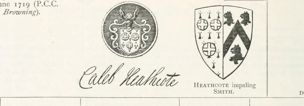 An illustration from Visitation of England and Wales, 1893, leaf 175