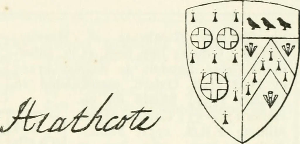 An illustration from Visitation of England and Wales, 1893, leaf 180