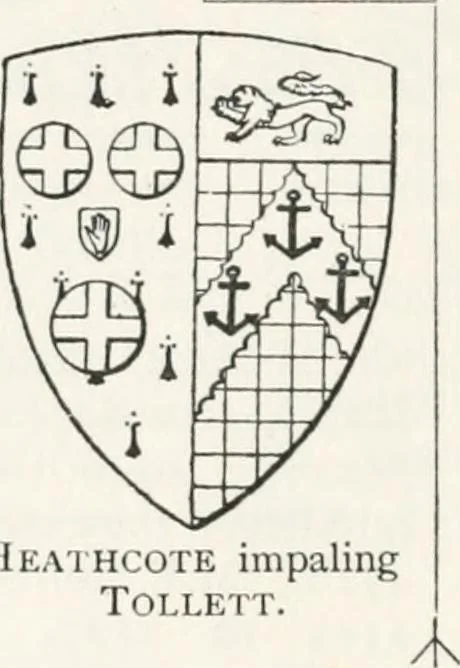 An illustration from Visitation of England and Wales, 1893, leaf 181
