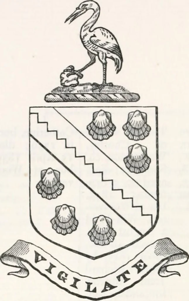 An illustration from Visitation of England and Wales, 1893, leaf 23