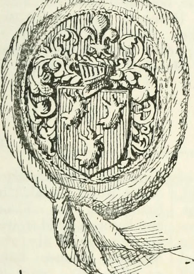 An illustration from Visitation of England and Wales, 1893, leaf 52