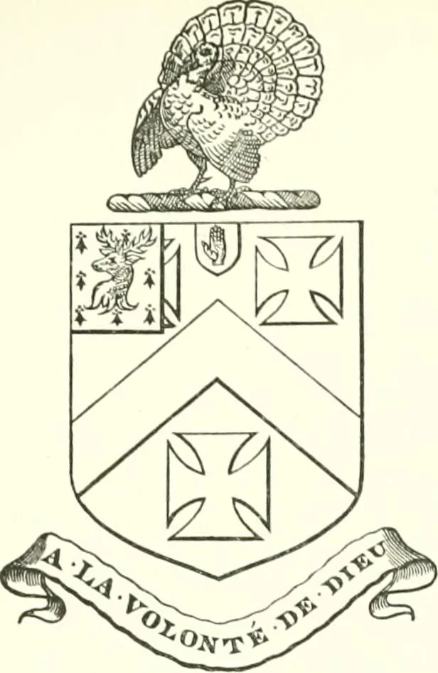 An illustration from Visitation of England and Wales, 1893, leaf 190