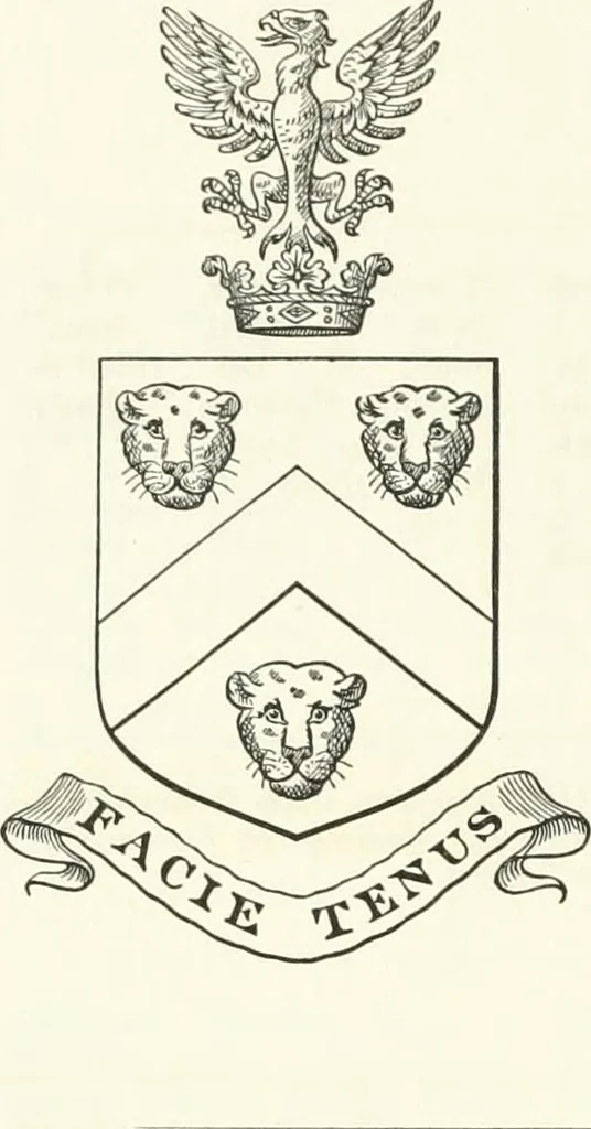 An illustration from Visitation of England and Wales, 1893, leaf 51
