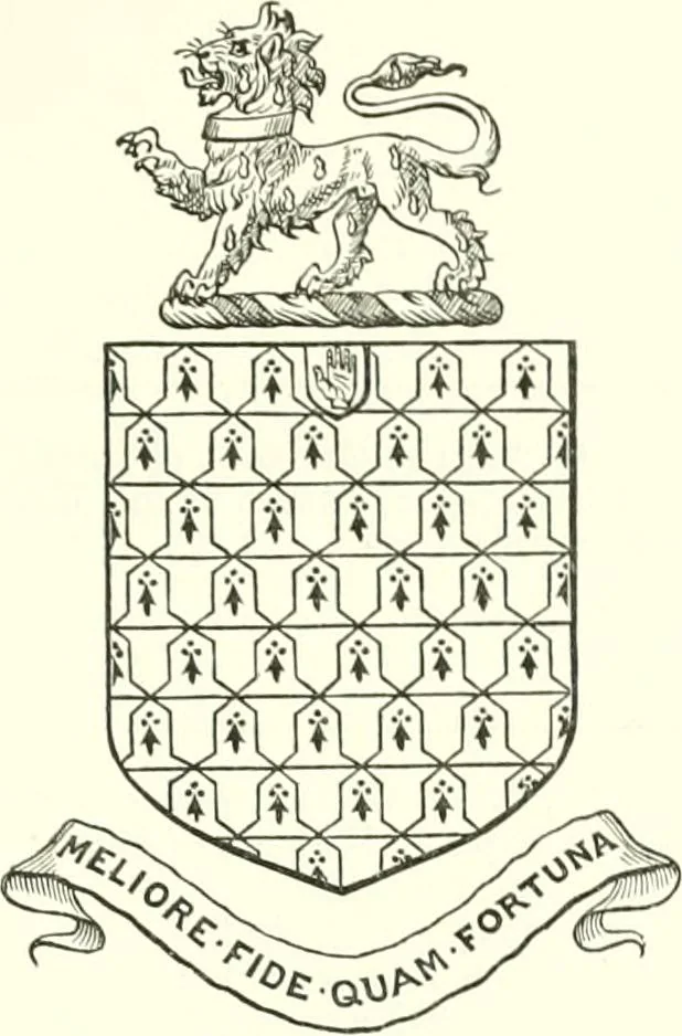 An illustration from Visitation of England and Wales, 1893, leaf 90