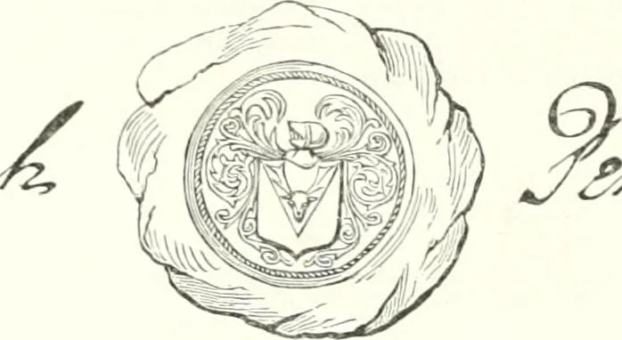 An illustration from Visitation of England and Wales, 1893, leaf 109