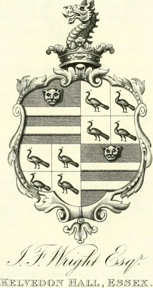 An illustration from Visitation of England and Wales, 1893, leaf 22