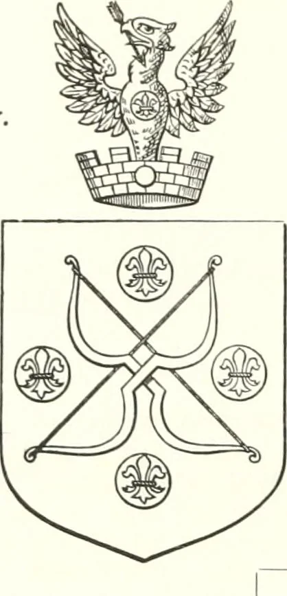 An illustration from Visitation of England and Wales, 1893, leaf 83