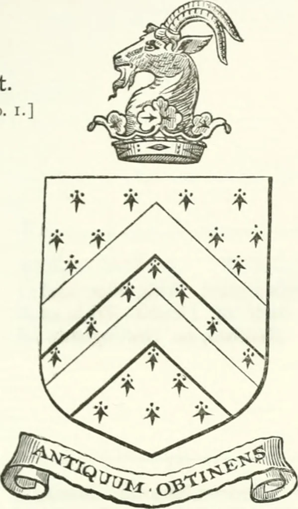 An illustration from Visitation of England and Wales, 1893, leaf 147